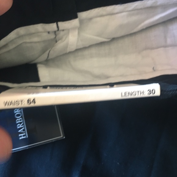 Harbor Bay Big Man Pleated Blue Pants 64 X 30. Worn a couple of times, like new - Picture 4 of 5